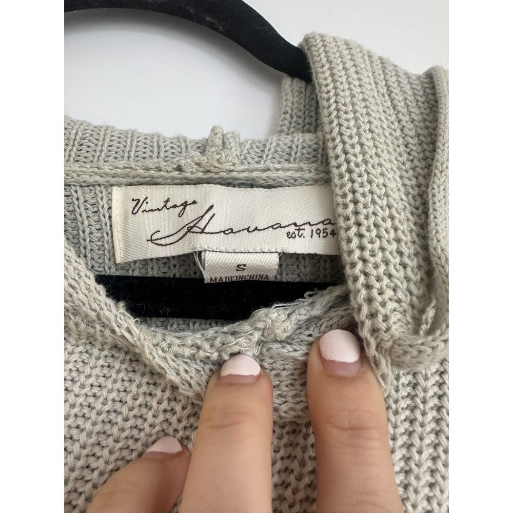 The Vintage Havana Salty Knit Hoodie